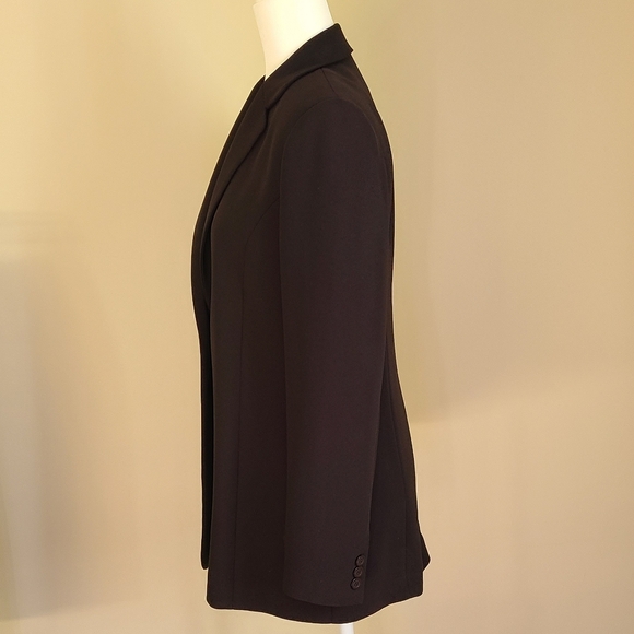 Grace 2-Piece Skirt Suit Set Blazer 8 / Skirt 6 Dark Chocolate Brown Career - Picture 3 of 11